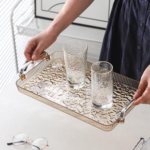 天猫正品 高颜值水杯托盘家用客厅茶杯茶盘桌面杯子收纳盘高级