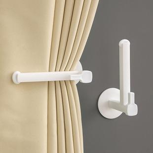 2026新款窗帘固定墙勾免打孔壁挂式吸盘轻奢老式可承重收拢神器