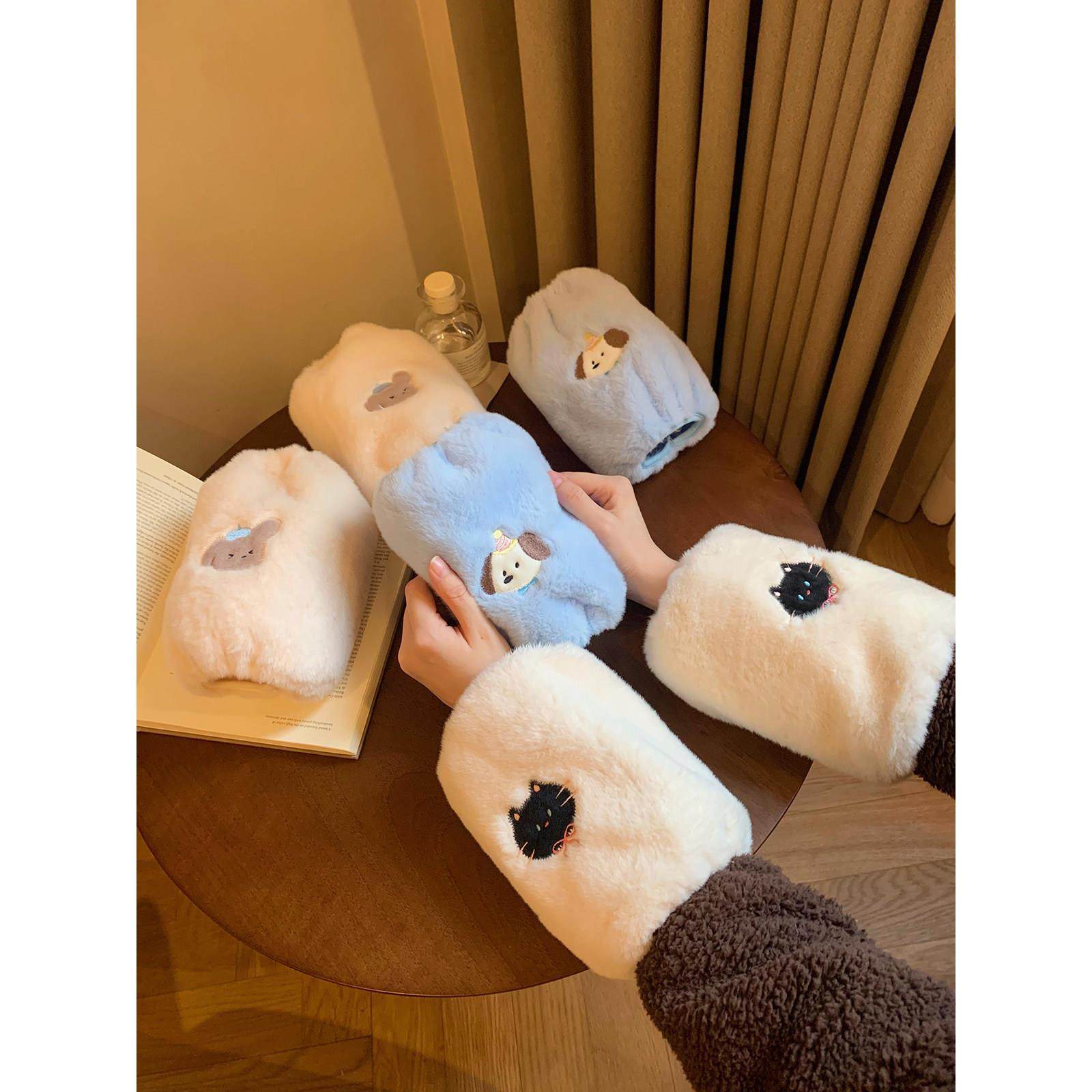 冬季上班防脏耐污套袖学生护袖卡通可爱毛绒袖套女,家庭/个人清洁工具,袖套,淘宝优惠券,粉丝福利购,淘宝优惠卷