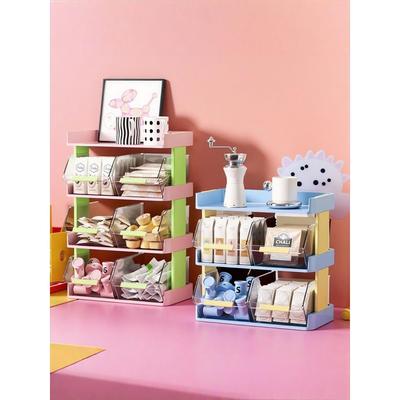 咖啡胶囊收纳LOV乐屋茶包咖啡胶囊置物架子办公室吧台桌面多层零