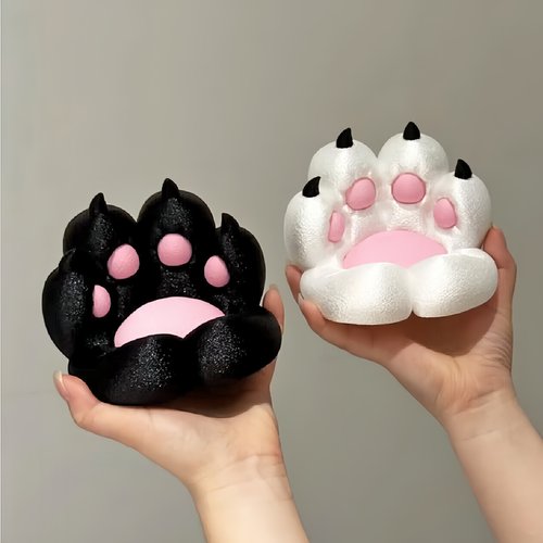 创意猫爪手机支架桌面小摆件