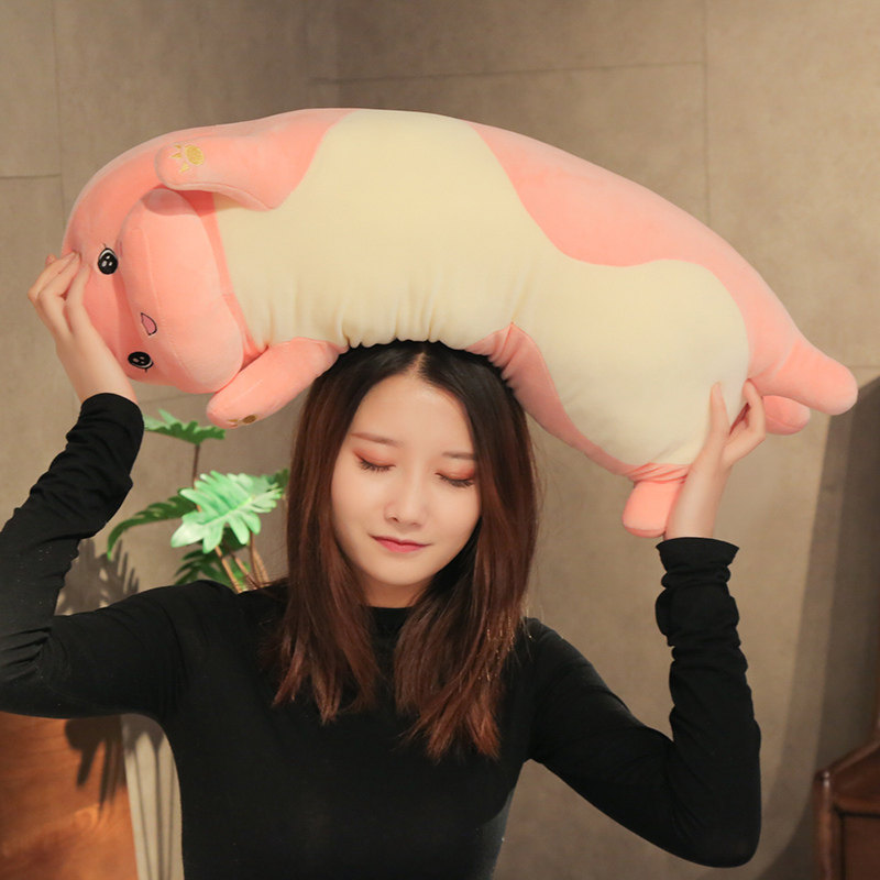 可爱恐龙毛绒玩具床上玩偶娃娃公仔抱抱枕男生款睡觉长条枕超软女