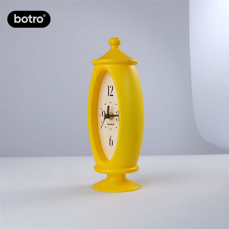啵乔botro钟台式钟表摆件摆放式客厅桌面座钟时钟台钟静音高颜值