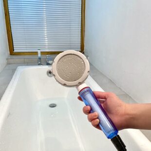 过滤淋浴增压花洒 除水沐浴手持软氯加压增压花洒喷头护肤美容韩式