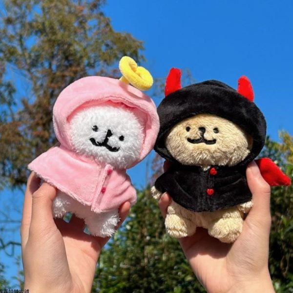 海挂件星体公仔玩偶小狗棉花线条娃衣10衣服娃衣头套cm努努娃娃