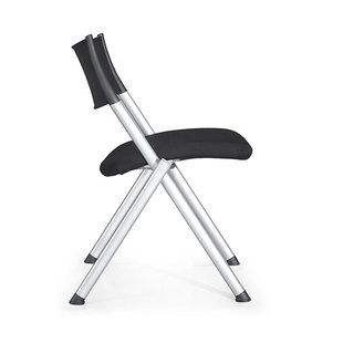 会议室椅培训椅可折叠带写字板带扶手职员椅学生书写椅电脑椅带轮