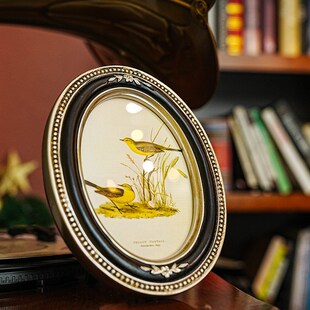 美式相框照片墙家居装饰墙面装饰相框挂墙复古实木X相框结婚礼物