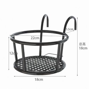 植挂钩铜钱草鱼缸器水草造景根铁艺架篮水培植物固定多肉盆