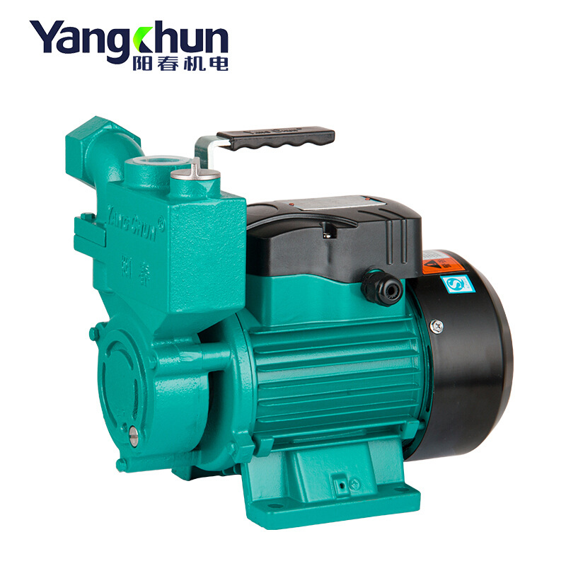 阳春水泵1ZDB-45 高压自吸泵大流量增压抽水泵家用管道离心增压泵