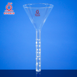 262 20球磨口LH 玻璃层析柱加液漏斗适配磨口19 24标准磨口35