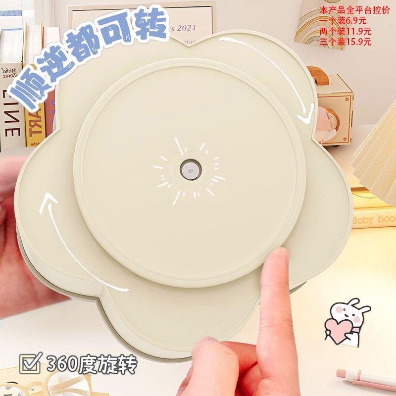 旋转笔筒多功能大容量桌面加厚笔架收纳盒学生笔筒创意可爱送卡通