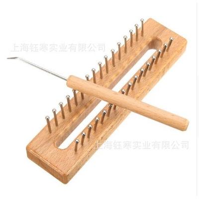 榉木毛线编织器  木制围巾编织器 knitting loom