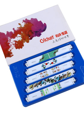 Cricket草蜢进口一次性砂轮打火机卡通图案礼盒正品防爆印字雕刻