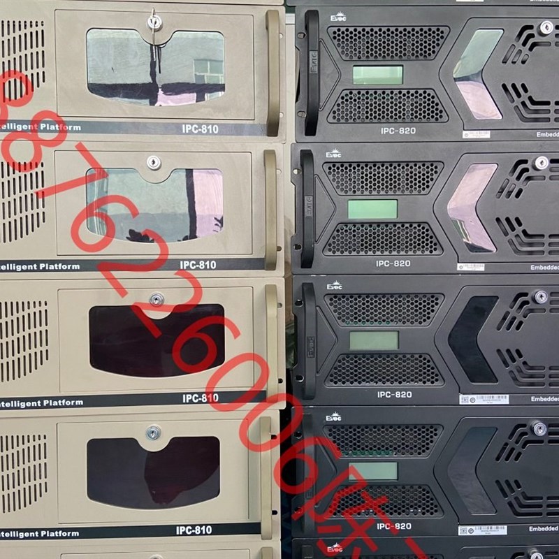 9成新 研祥工控机 IPC-810E IPC-820 多串口