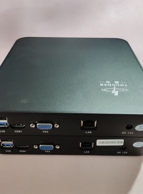 研域工控j3160迷你电脑N3520小主机J1900办M公机箱整机台式4G128G