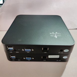 研域工控j3160迷你电脑N3520小主机J1900办M公机箱整机台式4G128G