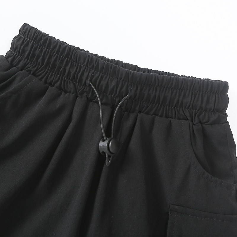 女童户外工装短裙夏季薄款儿童百搭A字一步裙女孩高腰休闲半身裙