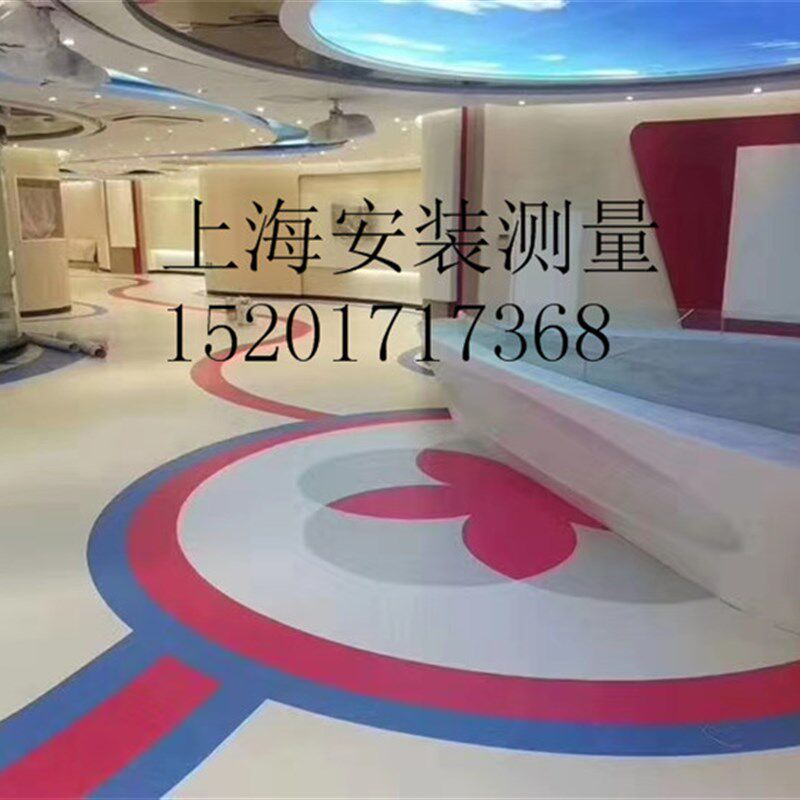 卡通3D定制PVC塑胶地板商场教室走廊儿童游乐园防滑耐磨地胶
