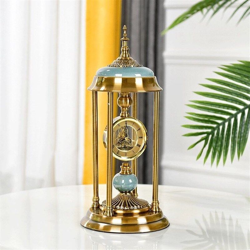 欧式蜡烛台客厅餐桌法式美式复古座钟轻奢烛台玄关家居装饰品摆件,家居饰品,座钟,淘宝优惠券,粉丝福利购,淘宝优惠卷