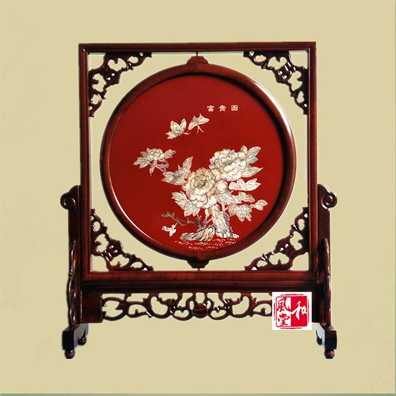 扬州咏梅漆器厂居家摆件客厅桌面装饰商务办公结婚生日礼品可定制