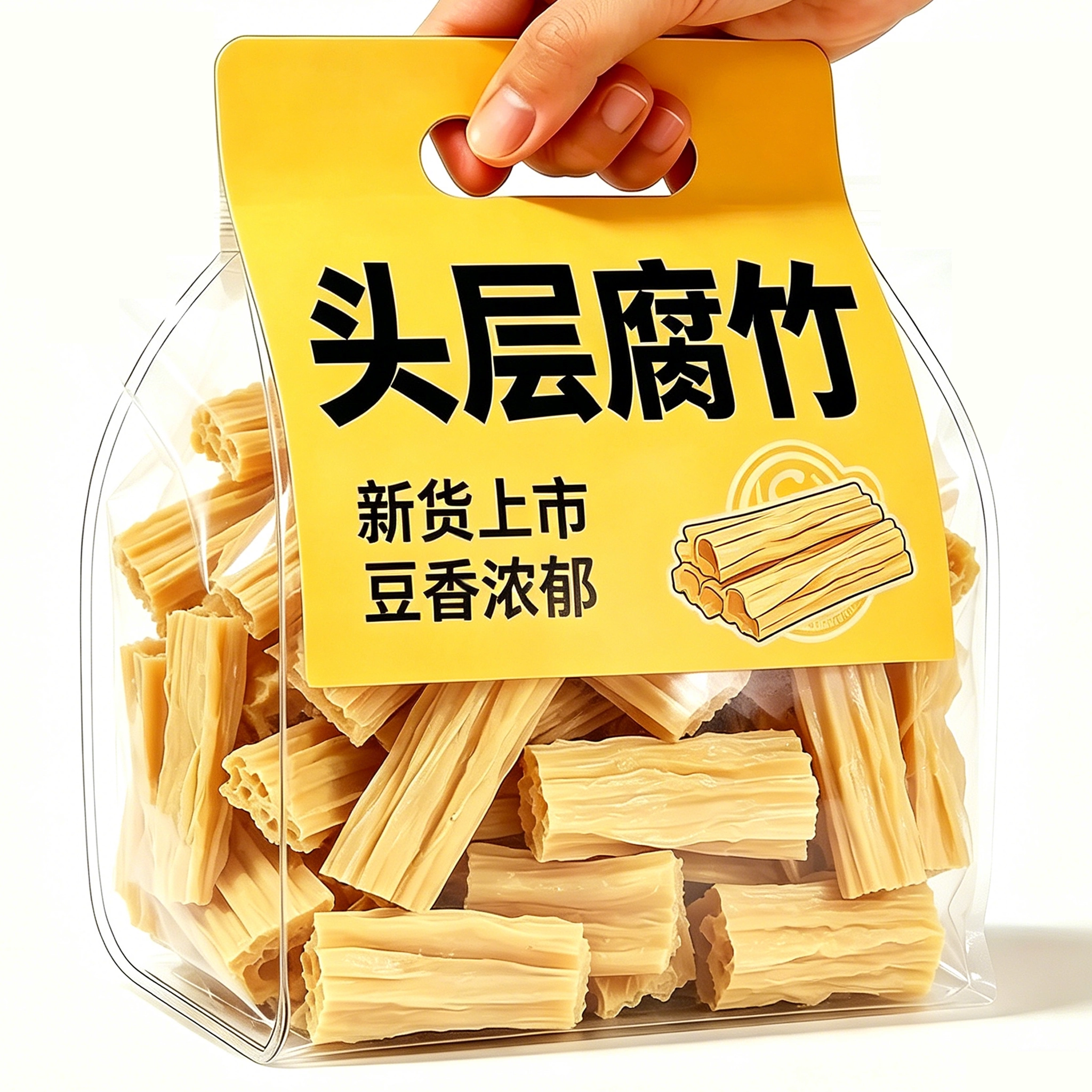 特级头层干腐竹干货纯正特级0添加螺蛳粉专用商用批发豆皮响铃卷