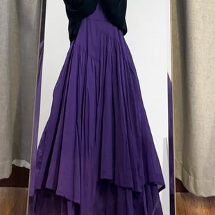 读衣术白色吊带裙夏女长款棉麻文艺长裙到脚踝宽松显瘦内搭连衣裙