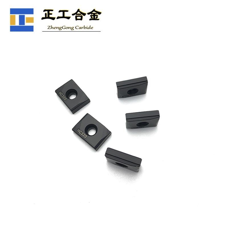 R420.37-11T3-07T3-06T3硬质合金数控刀片黑色涂层 刮削滚光刀片