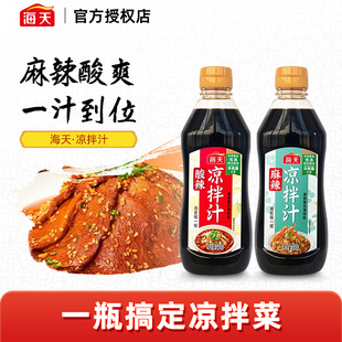 海天酸辣凉拌汁480g家用凉拌菜调味汁凉拌菜调味料凉拌菜调味汁