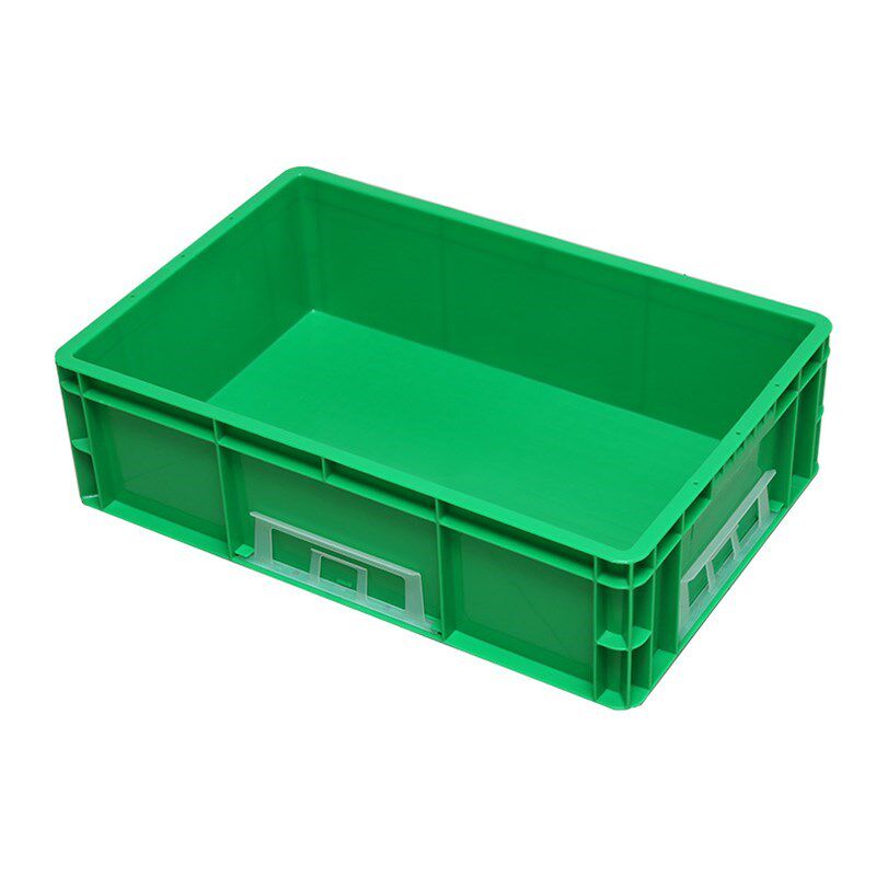 600*400*160绿q色周转箱 塑胶箱周转L箱塑胶周转箱收纳框塑料物料
