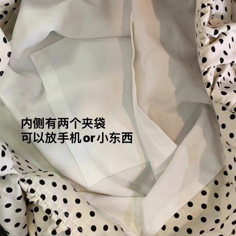 岛屿日记 少女日杂感大w容量波点经典百搭日常单肩挎包,箱包皮具/热销女包/男包,时尚帆布包,淘宝优惠券,粉丝福利购,淘宝优惠卷