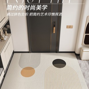 高级感进门门口脚垫耐脏免洗pvc可裁剪地毯 地垫入户a门垫2023新款