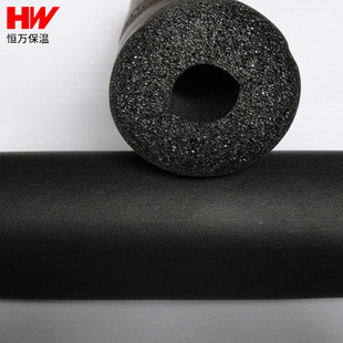 加工开口自粘橡塑保温管空调太阳能水管管道保温管自粘铝箔橡塑管