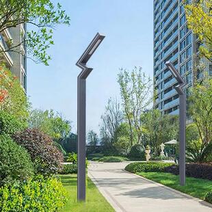 景观灯户外防水3米led7字型铝型材庭院灯别墅公园小区庭院灯路灯