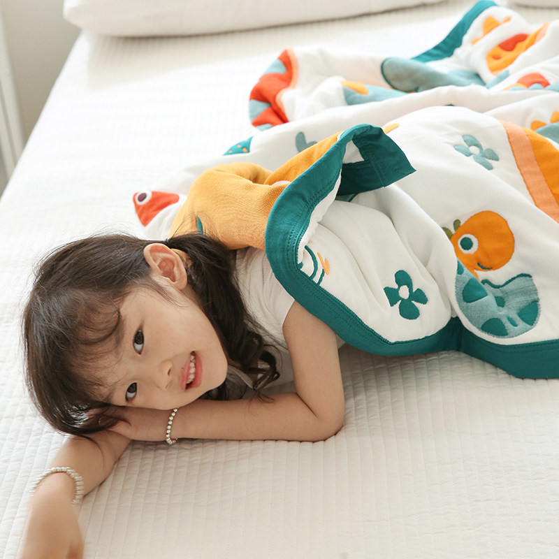儿童婴儿c盖毯十层纱布毛巾被春秋新生宝宝盖被幼儿园午睡毯子,床上用品,休闲毯/毛毯/绒毯,淘宝优惠券,粉丝福利购,淘宝优惠卷
