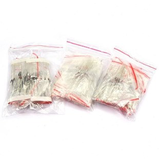 8 14种15常用稳压二极管包in5408直插1N4007 1NK4148 1N5819 FR10