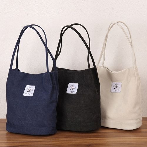 包包文艺复古帆布包女包时尚单肩手提包大容量通勤上班通勤包休闲