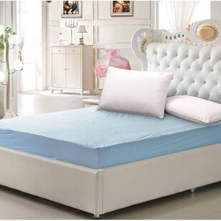 春夏新款竹纤维儿童学o生床笠单件防水隔尿床罩床单防螨床垫保护