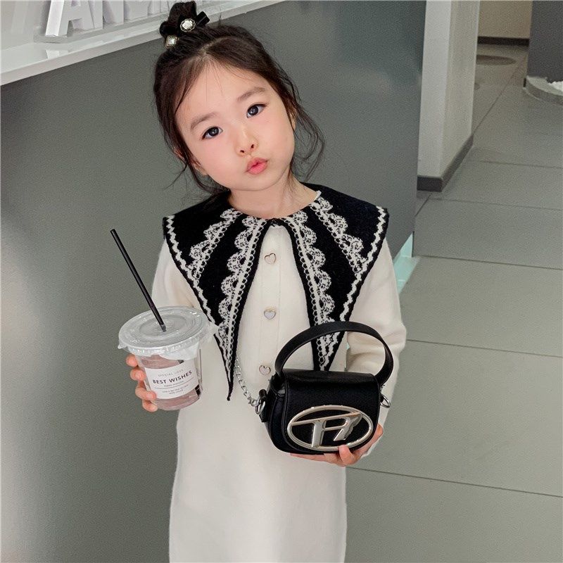 儿童包包新款时尚女童手提斜挎包洋气百搭小女孩单肩包网红零钱包