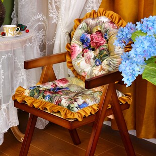 复古卉蒲团坐垫茶室飘垫子软垫学生座椅屁垫懒席地垫子