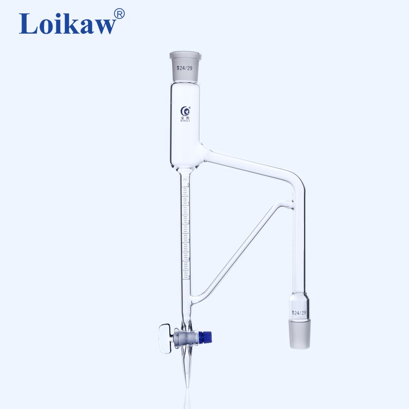 挥发油测定器磨砂口挥发油测定器提取器挥发油量管精度提取置