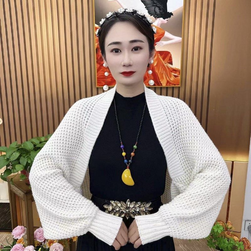 秋冬保暖旗袍婚礼妈妈披肩女2024新款外搭围巾外套时尚洋气高档
