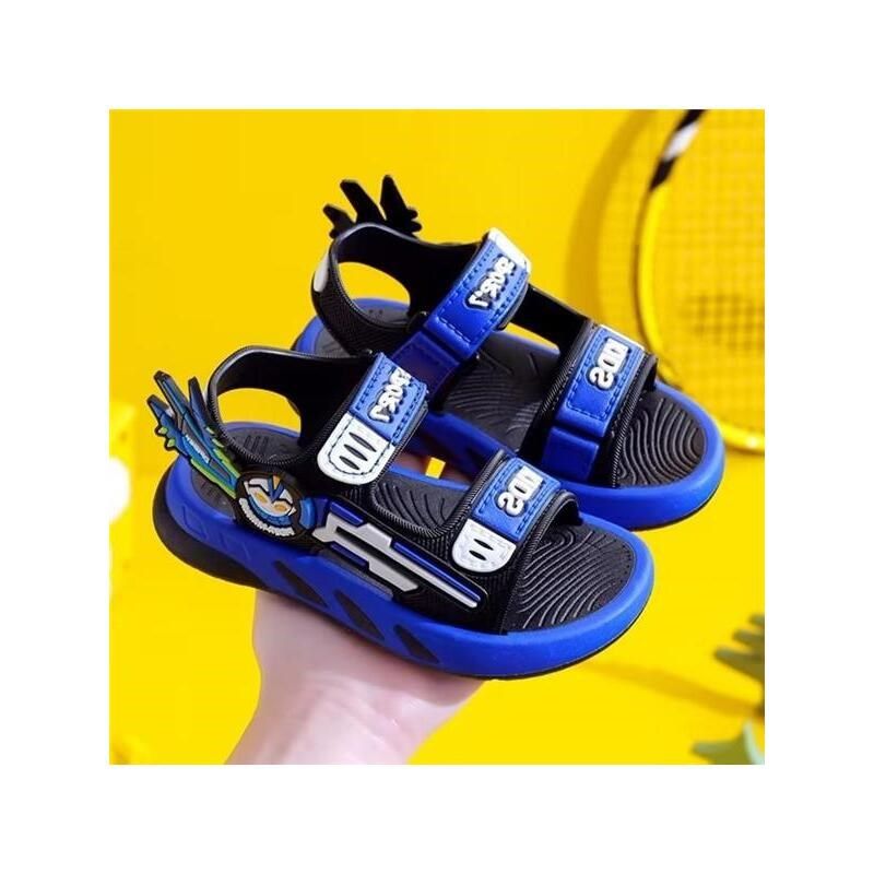 男童塑料凉鞋可下水踩水儿童男可湿水防滑夏季男孩沙滩鞋夏款玩水