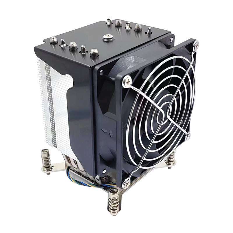 酷秸珂1151 1200 2011 1700cpu散热器4U5管服务器电脑CPU静音风扇