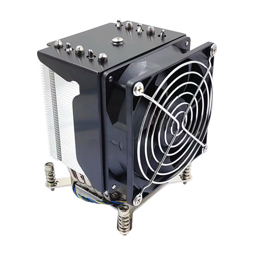 酷秸珂1151 1200 2011 1700cpu散热器4U5管服务器电脑CPU静音风扇