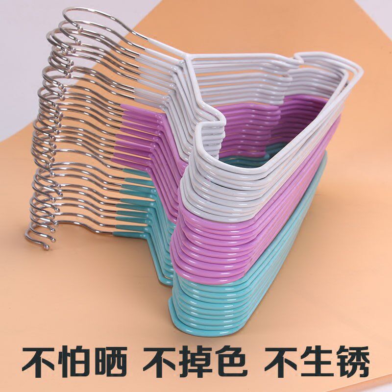 晾衣架初生婴儿衣架晾衣架衣服架小号服装50个童装店小型晒架小孩