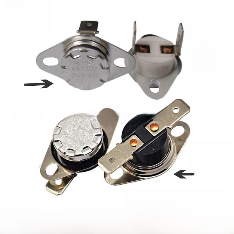 Ksd301/302突击温度控制温控器温控开关饮水机加热器防水过热保护