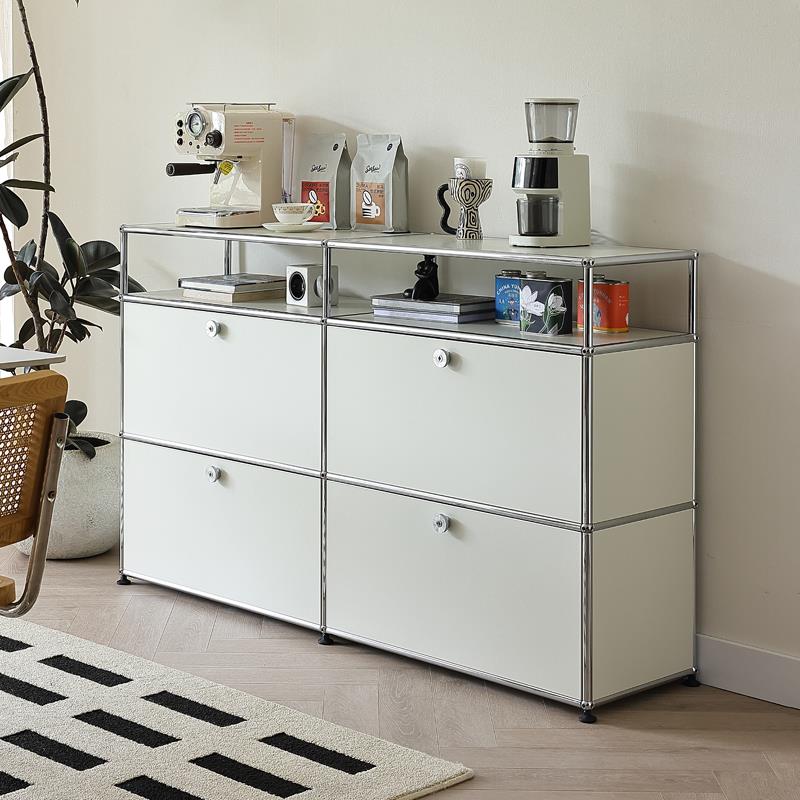 MEETING USM中古模块柜不锈钢餐边柜ins现代简约定制斗柜电视柜