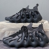 新款 透气男鞋 鞋 女男士 软底布鞋 袜子运动鞋 子男八爪鱼跑步鞋 休闲鞋