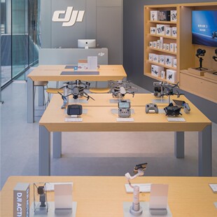 无人机体验台大疆数码相机展示柜产品展示桌新款中岛展示台定制