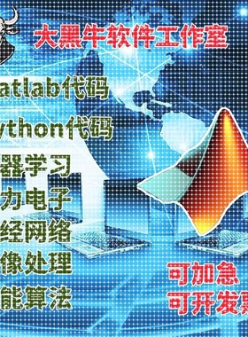matlab程序图像信号处理simulink控制彷真Python算法模型组合优化